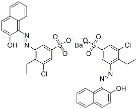 CAS#: 67892-38-0， Barium Bis[3-Chloro-4-Ethyl-5-[(2-Hydroxy-1-Naphthyl)Azo]Benzenesulphonate]