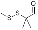 structure of CAS# 67952-60-7, 2-(Methyldithio)-Isobutyraldehyde;2-Methyl-2-Methyldisulfanyl-Propanal;2-Methyl-2-Methyldisulfanyl-Propionaldehyde;2-(Methyldithio)Isobutyraldehyde