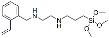 CAS#: 68092-72-8， N'-[3-(Trimethoxysilyl)Propyl]-N-[(Vinylphenyl)Methyl]Ethylenediamine