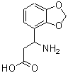 CAS#: 682803-97-0， 3-amino-3-(1,3-benzodioxol-4-yl)propanoic acid