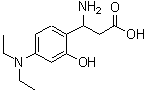 CAS#: 682804-51-9， 3-amino-3-[4-(diethylamino)-2-hydroxy-phenyl]propanoic acid
