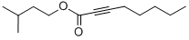 structure of CAS# 68555-60-2, 2-Octynoic Acid Isoamyl Ester;Isopentyl Oct-2-Ynoate;Oct-2-Ynoic Acid Isopentyl Ester;Oct-2-Ynoic Acid Isoamyl Ester