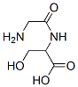 structure of CAS# 687-38-7, Glycyl-DL-Serine;2-[(2-Aminoacetyl)Amino]-3-Hydroxy-Propanoic Acid;2-[(2-Amino-1-Oxoethyl)Amino]-3-Hydroxypropanoic Acid;2-(Glycylamino)-3-Hydroxy-Propionic Acid