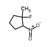 CAS#: 68752-65-8， 1-Fluoro-1-methyl-2-nitrocyclopentane