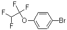 structure of CAS# 68834-05-9, 1-Bromo-4-(1,1,2,2-Tetrafluoroethoxy)-Benzene;4-Bromo-(1,1,2,2-Tetrafluoroethoxy)Benzene;Benzene, 1-Bromo-4-(1,1,2,2-Tetrafluoroethoxy)-