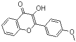 结构式 CAS# 6889-78-7, 3-羟基-2-(4-甲氧基苯基)-4H-1-苯并吡喃-4-酮