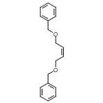 structure of CAS# 68972-96-3, 1,1'-[(2Z)-2-Butene-1,4-diylbis(oxymethylene)]dibenzene;cis-1,4-Dibenzyloxy-2-butene;455768_ALDRICH