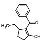CAS#: 690660-99-2， (5-Ethyl-2-hydroxy-1-cyclopenten-1-yl)(phenyl)methanone