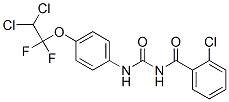 CAS 登录号：69095-55-2， 2-氯-N-[[[4-(2,2-二氯-1,1-二氟乙氧基)苯基]氨基]羰基]苯甲酰胺
