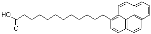 structure of CAS# 69168-45-2, 1-Pyrenedodecanoic Acid;12-(1-Pyrenyl)Dodecanoic Acid;12-Pyren-1-Yllauric Acid;82663_Fluka