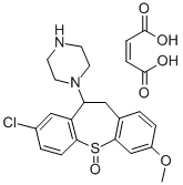 CAS#: 69231-73-8， 1-(8-Chloro-10,11-Dihydro-3-Methoxydibenzo(b,f)Thiepin-10-Yl)-Piperazine S-Oxide (Z)-2-Butenedioate (1:1)