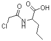 结构式 CAS# 6940-47-2, N-(氯乙酰基)-正缬氨酸