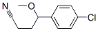 CAS#: 6940-82-5， 4-Chloro-gamma-Methoxybenzenebutyronitrile