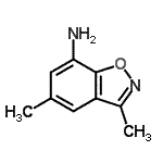 CAS 登录号：69491-65-2， 3,5-二甲基-1,2-苯并恶唑-7-胺