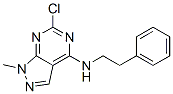 CAS#: 6958-86-7， 3-Chloro-9-Methyl-N-Phenethyl-2,4,8,9-Tetrazabicyclo[4.3.0]Nona-1,3,5,7-Tetraen-5-Amine