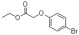 structure of CAS# 6964-29-0, 2-(4-Bromophenoxy)-Acetic Acid Ethyl Ester;2-(4-Bromophenoxy)Acetic Acid Ethyl Ester;Ethyl 2-(4-Bromophenoxy)Ethanoate;Zinc00051196