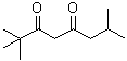 structure of CAS# 69725-37-7, 2,2,7-Trimethyl-3,5-Octanedione;3,5-Octanedione, 2,2,7-Trimethyl-;2,2,7-Trimethyl-3,5-Octanedione