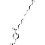 CAS#: 69833-36-9， Undecyl 4-methoxybenzoate