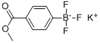 structure of CAS# 705254-34-8, Potassium (4-Methoxycarbonylphenyl)Trifluoroborate;POTASSIUM (4-METHOXYCARBONYLPHENYL)TRIFLUOROBORATE;Potassium(4-Methoxycarbonyl)Trifluoroborate