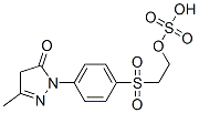CAS#: 70616-72-7， 2,4-Dihydro-5-Methyl-2-[4-[[2-(Sulfooxy)Ethyl]Sulfonyl]Phenyl]-3H-Pyrazol-3-One
