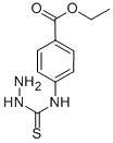 结构式 CAS# 70619-50-0, 4-[(肼基硫代甲酰)氨基]-苯甲酸乙酯