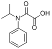 structure of CAS# 70628-36-3, N-(1-Methylethyl)-N-(Phenyl)Oxalamic Acid;2-(Isopropyl-Phenyl-Amino)-2-Oxo-Acetic Acid;2-(Isopropyl-Phenylamino)-2-Oxoacetic Acid;2-(Isopropyl-Phenyl-Amino)-2-Keto-Acetic Acid