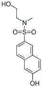 CAS#: 70682-63-2， 6-Hydroxy-N-(2-Hydroxyethyl)-N-Methylnaphthalene-2-Sulphonamide