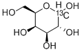 structure of CAS# 70849-30-8, D-Galactose-1-13C