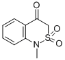 结构式 CAS# 7117-31-9, 1-甲基-1H-2,1-苯并噻嗪-4(3H)-酮 2,2-二氧化物