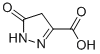 structure of CAS# 71173-77-8, 4,5-Dihydro-5-Oxo-1H-Pyrazole-3-Carboxylic Acid;5-Keto-1,4-Dihydropyrazole-3-Carboxylic Acid;Aids-020266;Aids020266