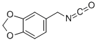 结构式 CAS# 71217-46-4, 5-(异氰酸甲基)-1,3-苯并二氧戊环