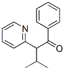 CAS 登录号：7154-11-2， 3-甲基-1-苯基-2-吡啶-2-基-丁烷-1-酮
