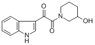CAS#: 71765-50-9， 1-(1H-Indol-3-Yloxoacetyl)-3-Piperidinol