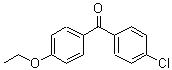 结构式 CAS# 71783-49-8, (4-氯苯基)(4-乙氧基苯基)甲酮