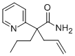 CAS#: 71824-54-9， alpha-Allyl-alpha-Propyl-2-Pyridineacetamide