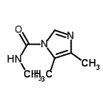 CAS#: 72002-29-0， N,4,5-Trimethyl-1H-imidazole-1-carboxamide