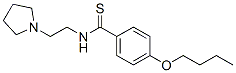 CAS#: 72004-12-7， 4-Butoxy-N-(2-Pyrrolidin-1-Ylethyl)Benzenecarbothioamide