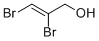 structure of CAS# 7228-11-7, 2,3-Dibromo-2-Propen-1-Ol