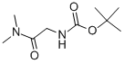 结构式 CAS# 72287-76-4, N-[2-(二甲基氨基)-2-氧代乙基]氨基甲酸叔丁酯