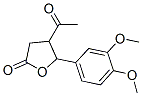 CAS#: 72471-47-7, 4-Acetyl-5-(3,4-Dimethoxyphenyl)Oxolan-2-One