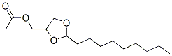 CAS#: 7249-15-2， 2-Nonyl-1,3-Dioxolane-4-Methanol 4-Acetate