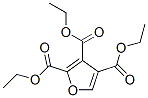 structure of CAS# 7251-41-4, 2,3,4-Furantricarboxylic Acid Triethyl Ester;Furan-2,3,4-Tricarboxylic Acid Triethyl Ester;Nsc66195;St5444581