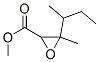 structure of CAS# 72569-66-5, Methyl 3-Butan-2-Yl-3-Methyloxirane-2-Carboxylate;Methyl 3-Methyl-3-Sec-Butyl-Oxirane-2-Carboxylate;3-Methyl-3-Sec-Butyl-2-Oxiranecarboxylic Acid Methyl Ester;3-Methyl-3-Sec-Butyl-Oxirane-2-Carboxylic Acid Methyl Ester