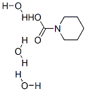 结构式 CAS# 72571-82-5, 8-乙基-5,8-二氢-5-氧代-2-(1-哌嗪基)-吡啶并[2,3-d]嘧啶-6-羧酸水合物(1:3)