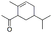 CAS#: 72808-15-2， 1-(2-Methyl-5-Propan-2-Yl-1-Cyclohex-2-Enyl)Ethanone