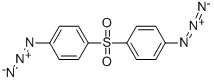 structure of CAS# 7300-27-8, 1,1'-Sulfonylbis[4-Azido-Benzene;1-Azido-4-(4-Azidophenyl)Sulfonyl-Benzene;4,4'-Bis-Triazodiphenylsulfone;4,4'-Diazidodiphenylsulfone