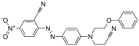 CAS#: 73013-77-1， 2-[[4-[(2-Cyanoethyl)(2-Phenoxyethyl)Amino]Phenyl]Azo]-5-Nitrobenzonitrile