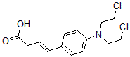 CAS 登录号：73027-06-2， (E)-4-[4-[二(2-氯乙基)氨基]苯基]丁-3-烯酸