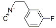 structure of CAS# 730964-63-3, 3-Fluorophenethylisocyanide;Benzene, 1-Fluoro-3-(2-Isocyanoethyl)-;3-FLUOROPHENETHYLISOCYANIDE