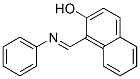 结构式 CAS# 731-90-8, 1-((苯基亚胺)甲基)萘-2-酚